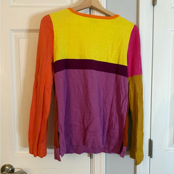 Isaac Mizrahi for target Multicolor Striped Long Sleeve Shirt - Picture 4 of 4